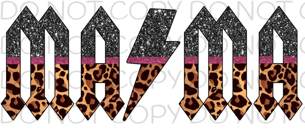 Mama Rock - Dye Sub Heat Transfer Sheet
