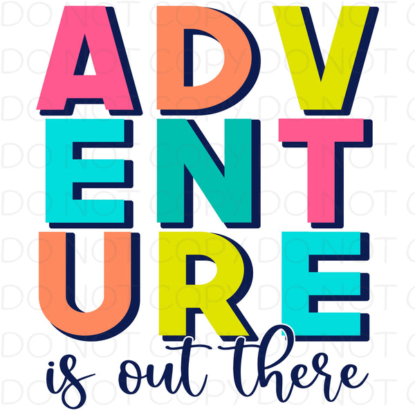 Adventure Is Out There Transfer Sheet