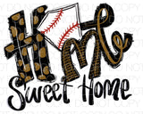 Home Sweet Home Black Gold - Dye Sub Heat Transfer Sheet