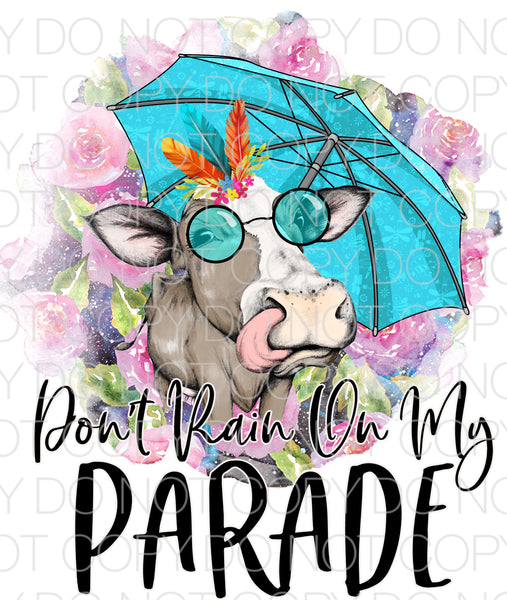 Don’t rain on my parade floral - Dye Sub Heat Transfer Sheet