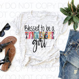 Blessed to be a Tennessee Girl - Dye Sub Heat Transfer Sheet