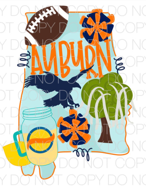 Auburn State Transfer Sheet