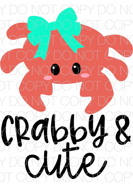 Crabby and cute girl - HTV Transfer
