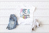 Pre-K Princess - Dye Sub Heat Transfer Sheet