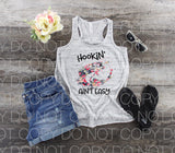 Hookin ain’t easy floral - Dye Sub Heat Transfer Sheet
