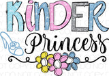 Kinder Princess Pink - Dye Sub Heat Transfer Sheet