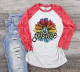 Peace - Dye Sub Heat Transfer Sheet