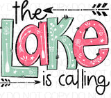 The lake is calling - Dye Sub Heat Transfer Sheet