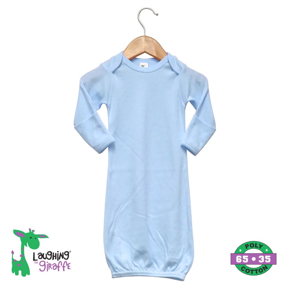 Baby Gowns Laughing Giraffe Baby Knotted Sleep Gown Pink Heather