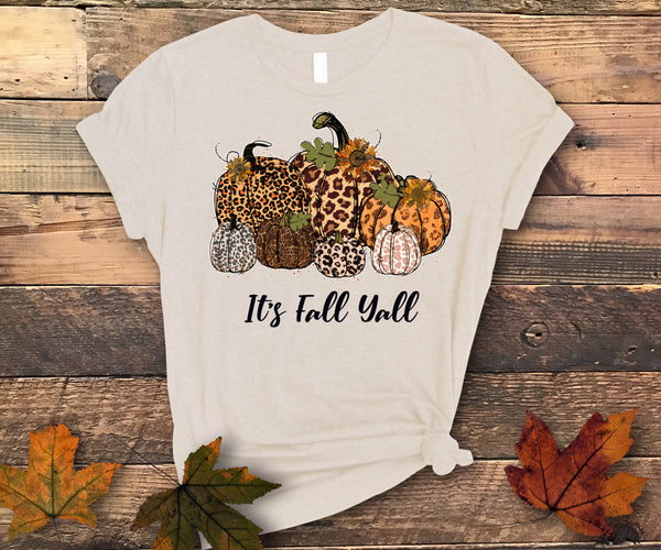 SP087-Its Fall Yall Screenprint Transfer