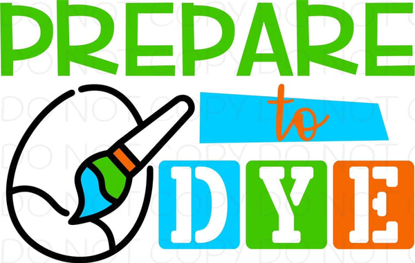 Prepare to Dye- Dye Sub Heat Transfer Sheet