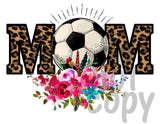 Soccer Mom Leopard - Dye Sub Heat Transfer Sheet