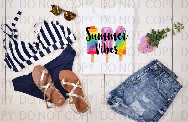 SP041-Summer Vibes Screenprint Transfer