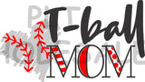 T-Ball Mom - Dye Sub Heat Transfer Sheet
