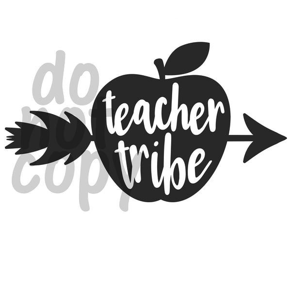 Teacher Tribe - Dye Sub Heat Transfer Sheet