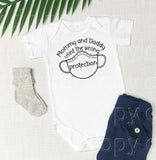 Mommy and Daddy used the wrong Protection - Dye Sub Heat Transfer Sheet